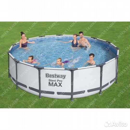 Бассейн каркасный круглый 457х122см (16805л)