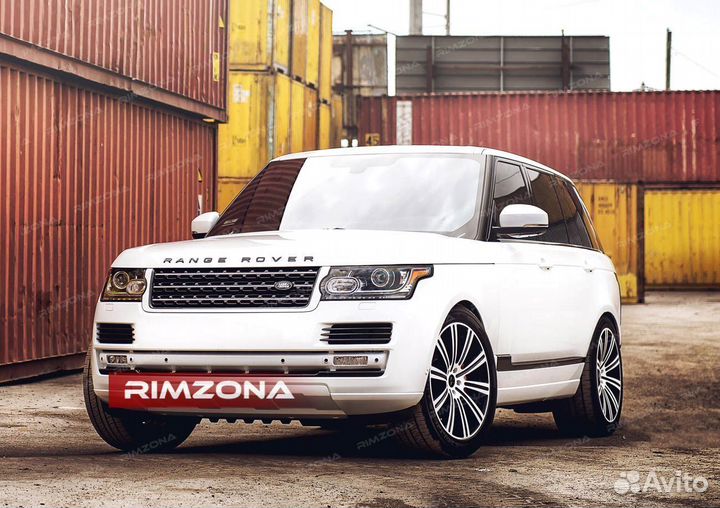 Кованые диски R21 на Range Rover Evoque