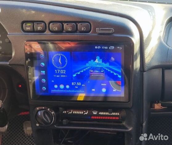 Переходная 2DIN рамка на ваз 2113 2114 2115