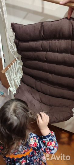 Подвесное кресло гамак макраме