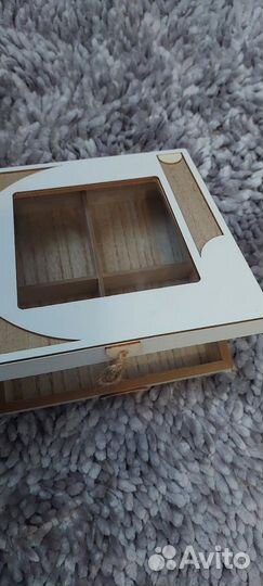 Коробка для хранения деревянная