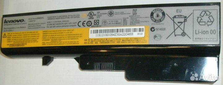 Аккумулятор для Lenovo IdeaPad S10 3ICR19/65-2