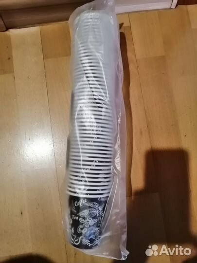 Одноразовые стаканы для кофе, 250 мл и 350 мл