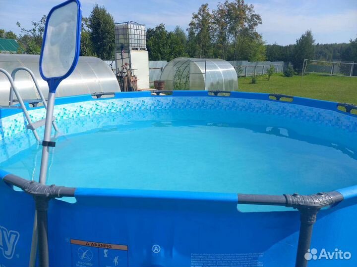 Каркасный бассейн 366 на 122 бу bestway
