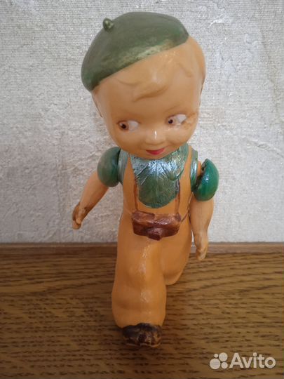 Кукла мурзилка,мальчик с фотоаппаратом СССР