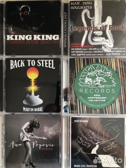 Коллекция Blues and Rock на CD