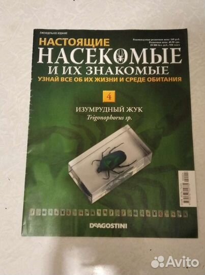 Насекомые и их знакомые, DeAgostini