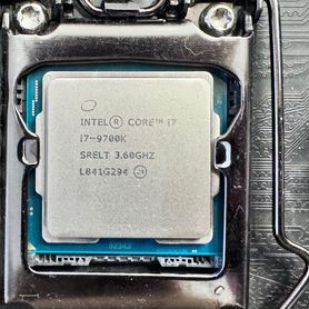 Процессор intel core i7 9700k