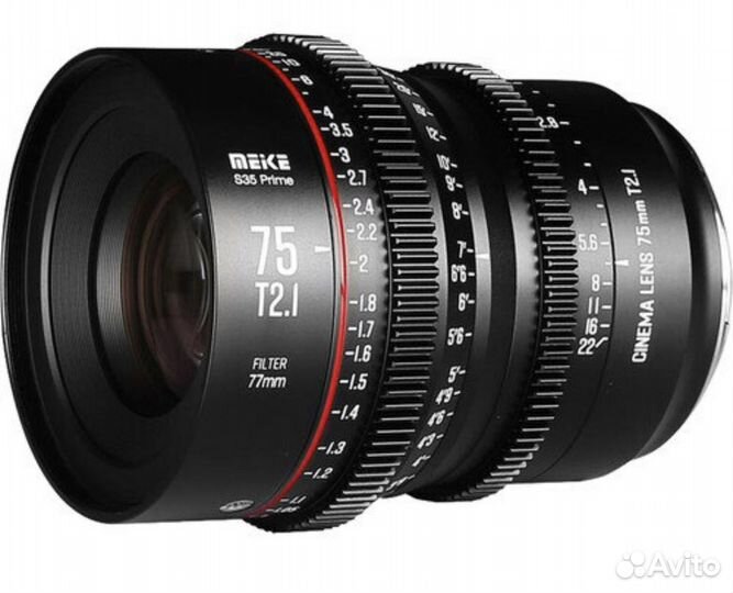 Объектив Meike S35 Prime 75mm T2.1 EF-Mount