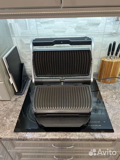 Гриль tefal optigrill xl gc722d34