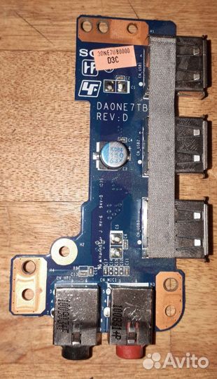 Sony плата usb