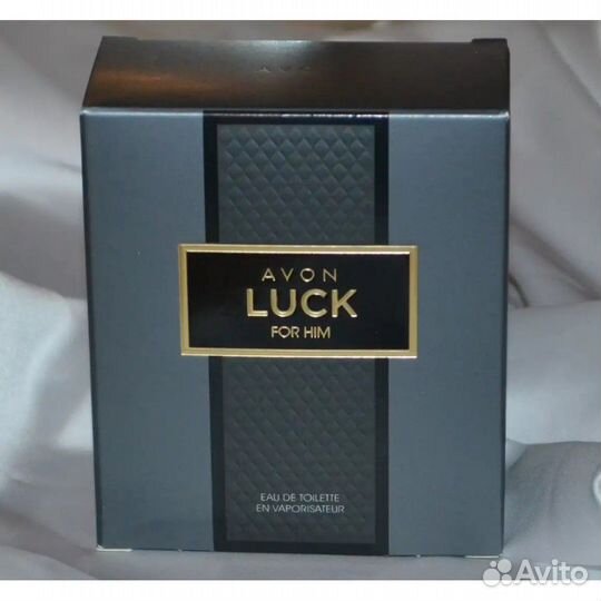 Avon luck мужской 75 мл