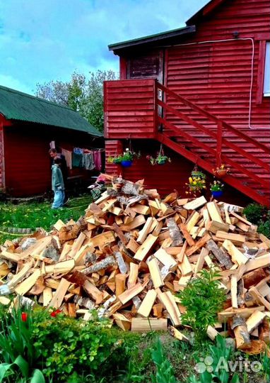 Дрова Береза навалом сухие в Выборге любого объема