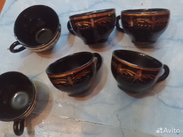 Кофейный набор на шесть персон,80-е года