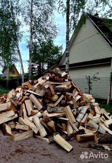 Дрова сухие колотые с доставкой