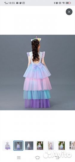 Продам красивое платье для маленькой принцессы
