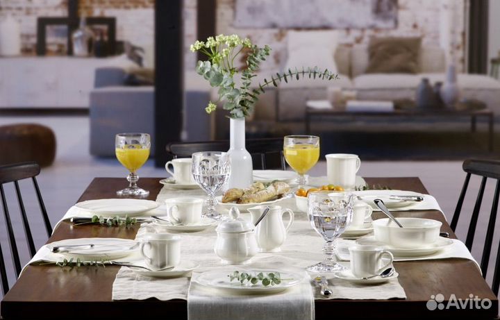 Посуда на 6 персон villeroy & boch manoir