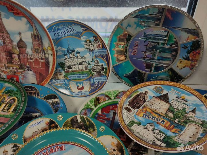 Настенная тарелки сувенирные
