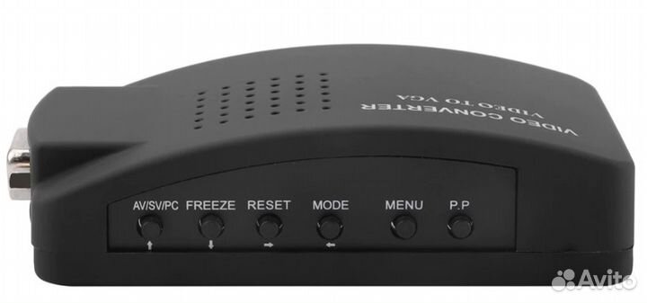 Конвертер переходник BNC S-video VGA