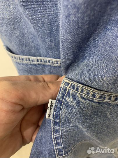 Винтажный джинсовый комбинезон Levi’s