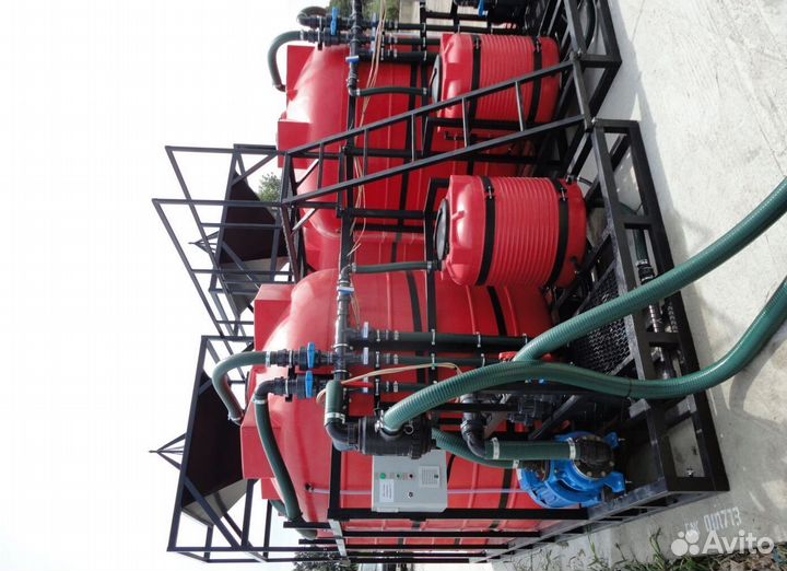 Растворный узел для приготовления жку, сзр