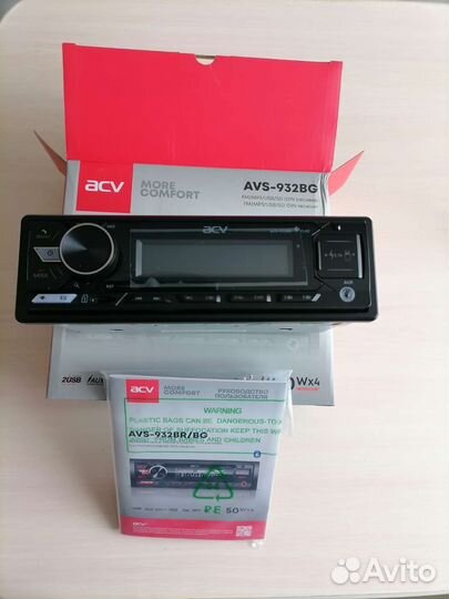 Магнитола acv avs 932 bg