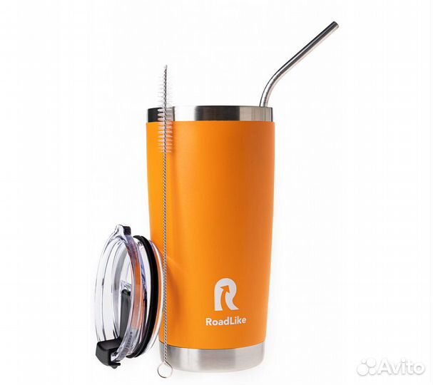 Термокружка RoadLike City Mug 570мл, оранжевый