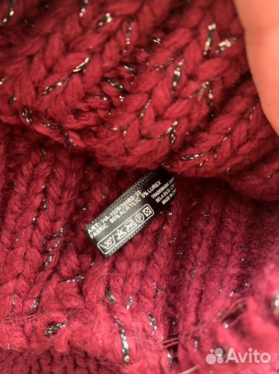 Новый комплект шапка и шарф Sela