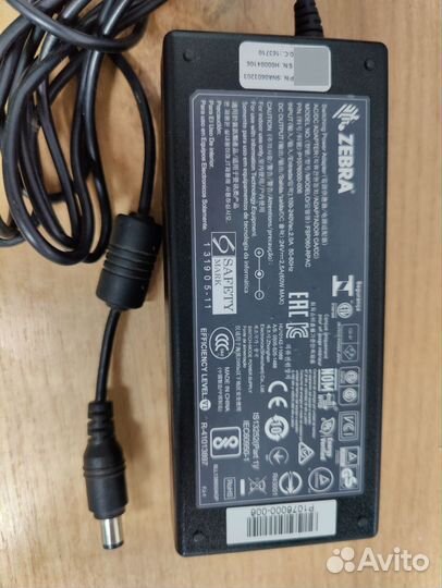 Блок питания Zebra оригинал много