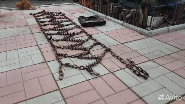 Цепи противоскольжения для грузовиков, ком-т 2шт