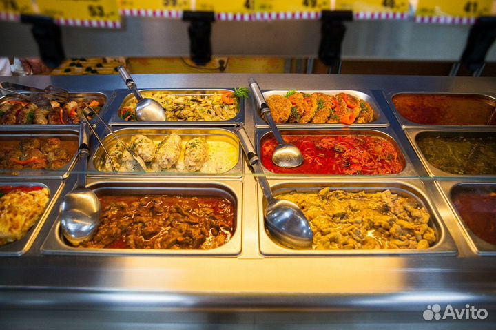 Прибыльная столовая / кафе в бц. Низкая аренда