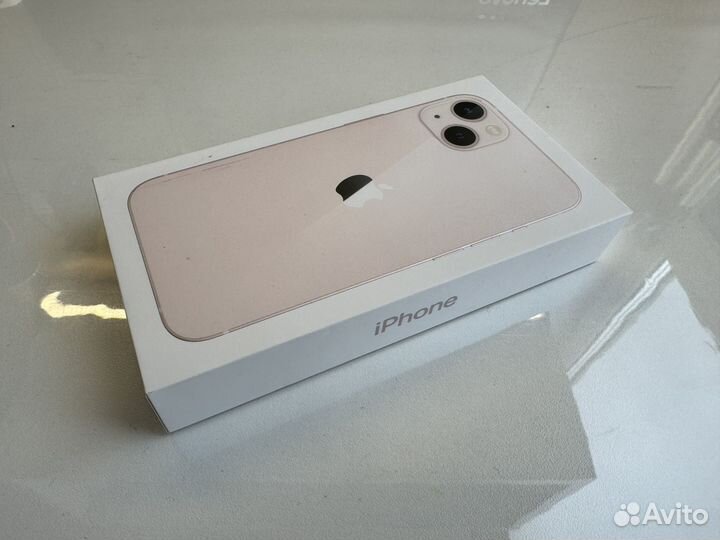 Коробка от iPhone 13 pink 256gb