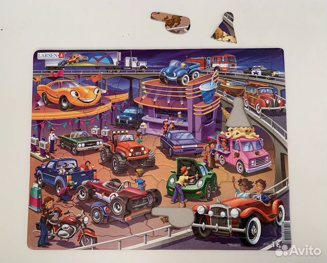 Развивающие пазлы Ravensburger, Beleduc, Larsen