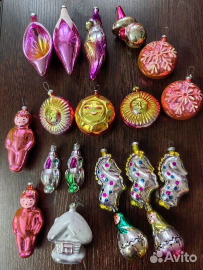 Елочные игрушки СССР