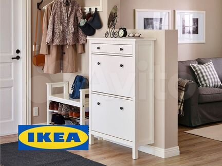 Обувница IKEA хемнэс, 89х30х127 см, доставка по РФ