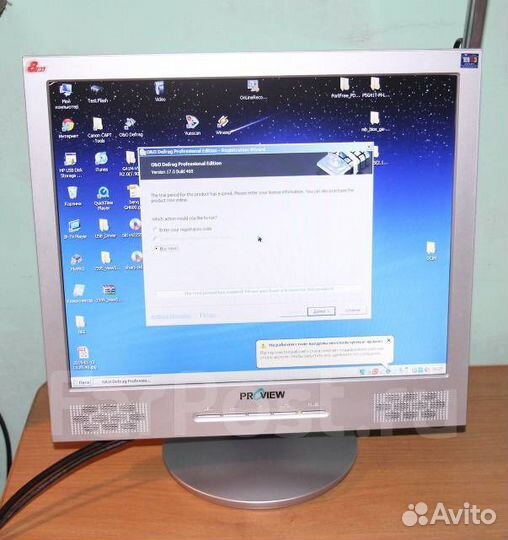 Монитор Proview 17 дюймов с динамиками
