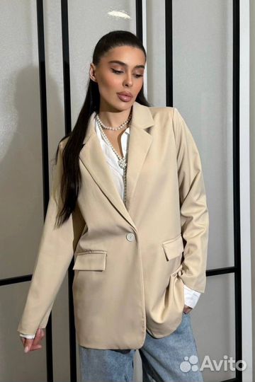 Пиджак оверсайз классика