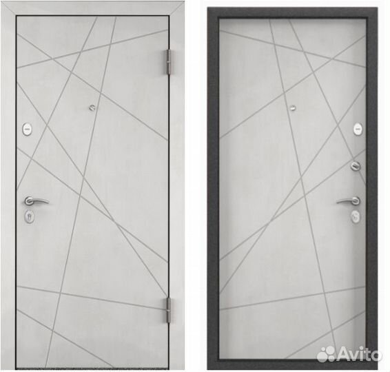 Дверь Torex Delta M10 Цвет: пвх Бетон серый