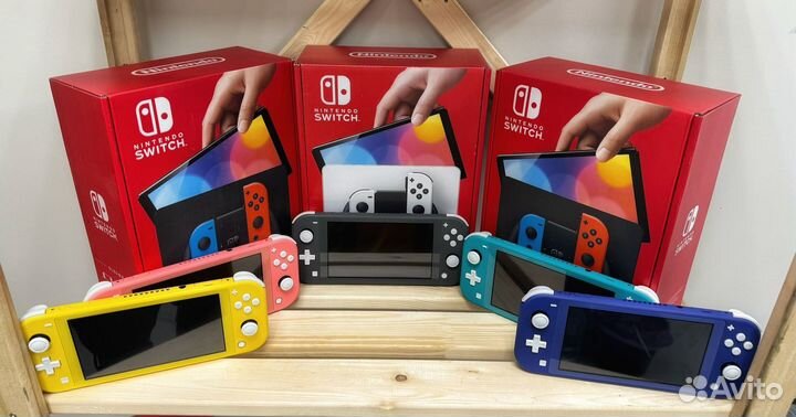 Nintendo switch Oled новая прошитая