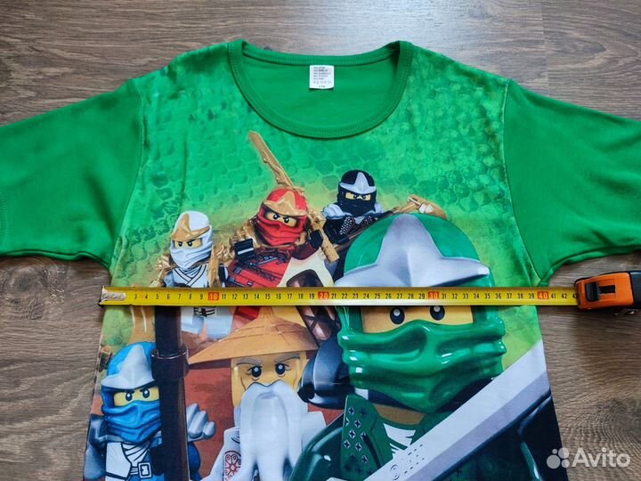 Футболка детская Lego Ninjago. Хлопок. Новая