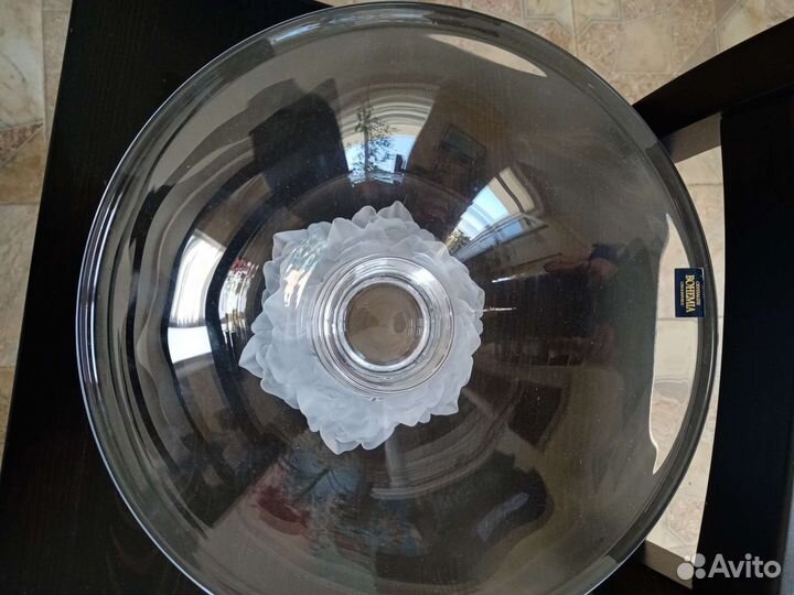 Ваза для фруктов богемия