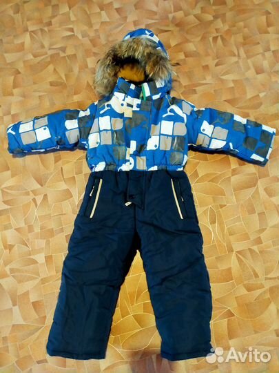 Комбинезон зимний на мальчика 98 размера