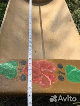 Старинная Шинковка гигант80см корыто сечка