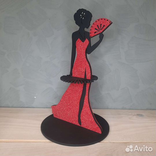 Салфетница деревянная