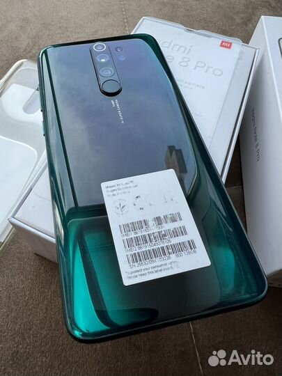 Redmi note 8 Pro 6/128gb Green