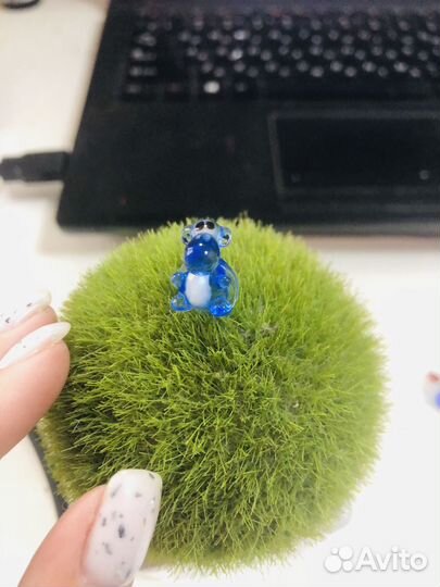 Стеклянные фигурки животных