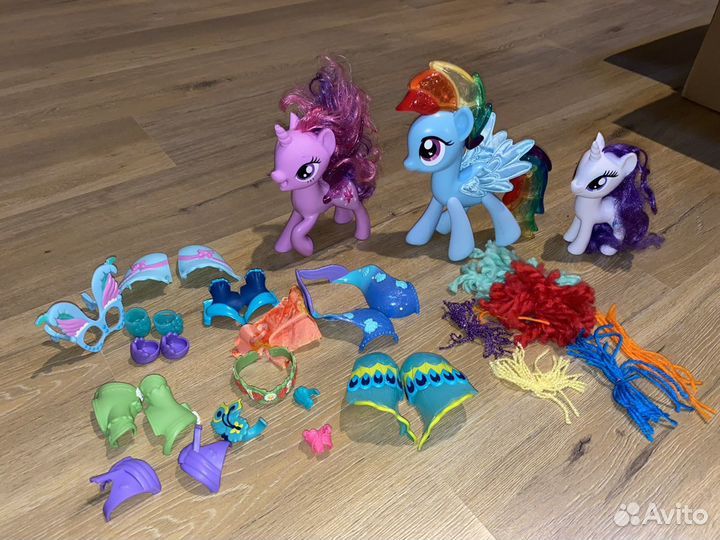 My Little Pony большая коллекция пони игрушки