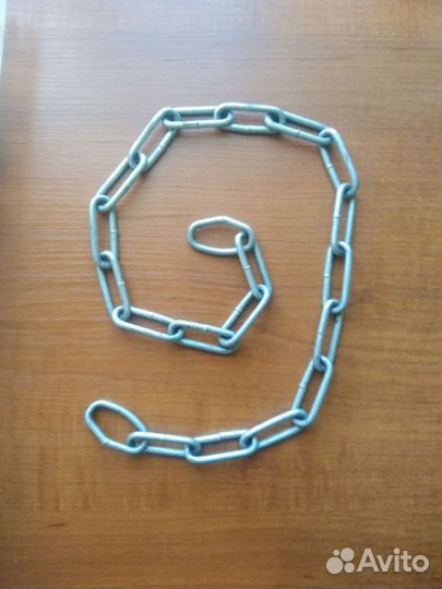 Цепь стальная оцинкованная
