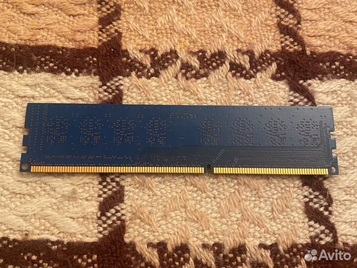 Оперативная память 4gb 1rx8 pc3 12800u 11 13 a1
