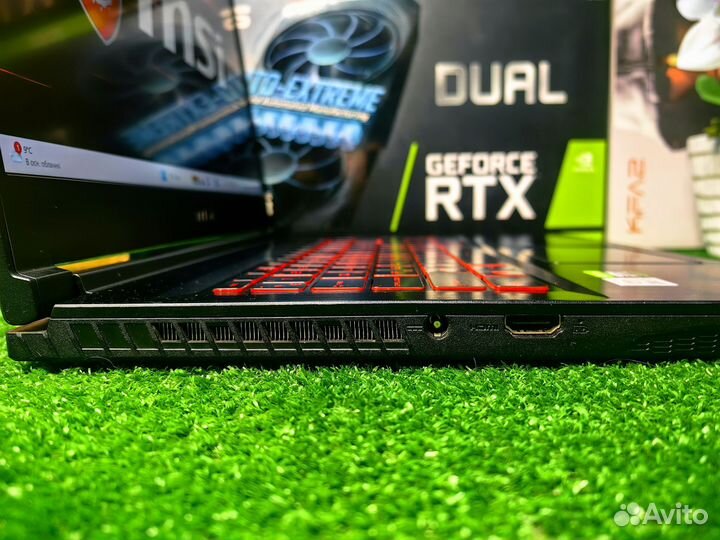 Ноутбук игровой MSI i5 / RTX 3060 6 Gb